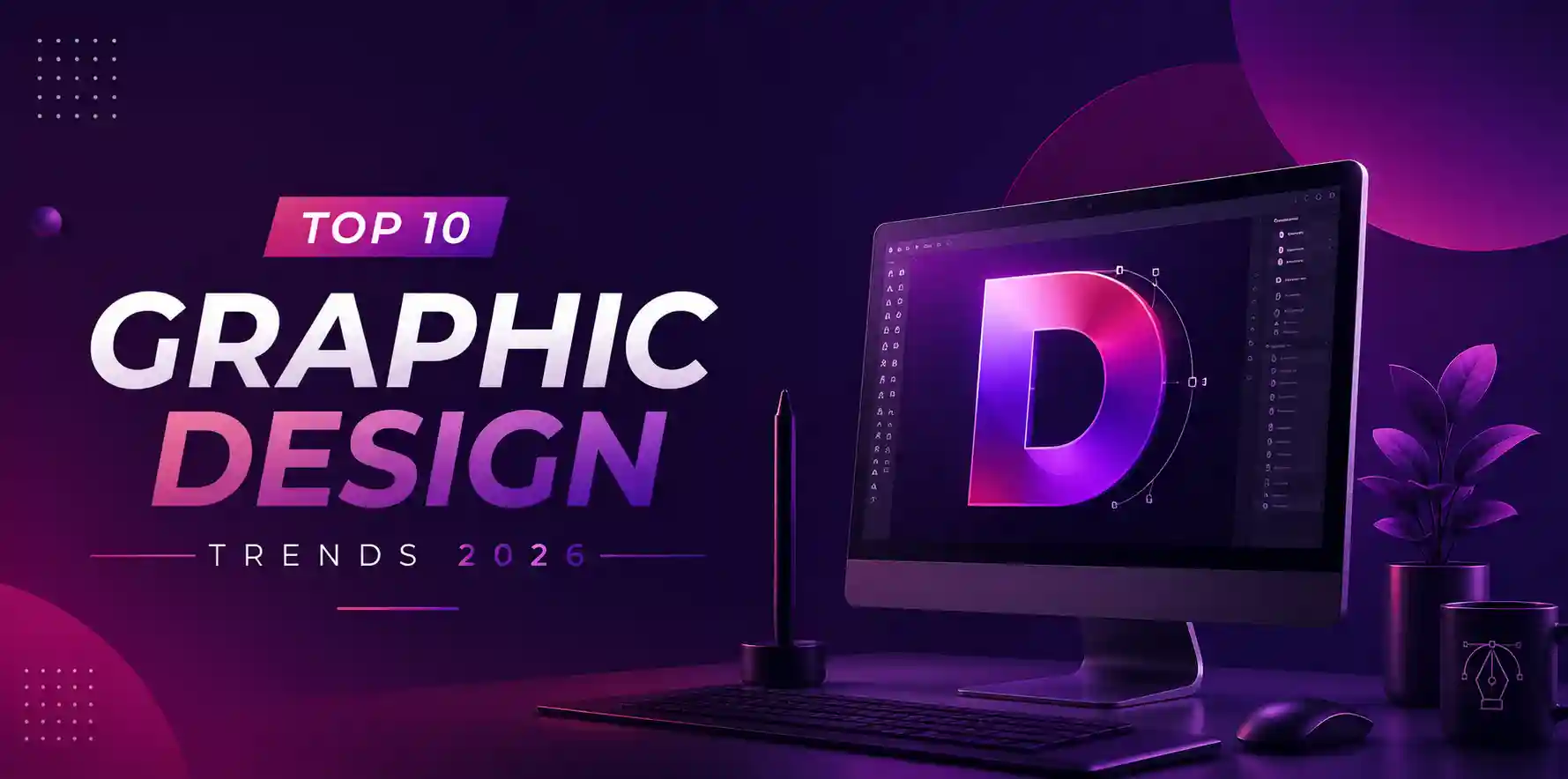 Top 10 Graphic Design Trends You Need to Follow in 2026